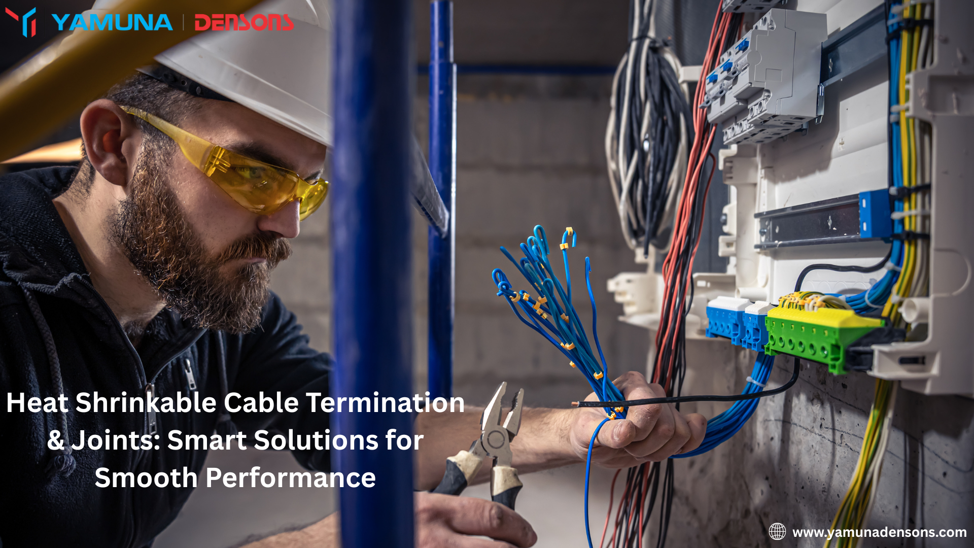 Heat shrinkable cable termination