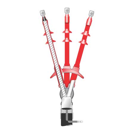 Heat Shrinkable Terminations upto 15 KV for 3 Core PILC/MIND Cable